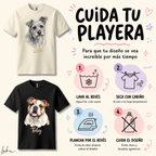 Playera Personalizada con Foto de tu Mascota | Acuarela + Nombre | LOKA