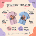 Playera Personalizada con Retrato 3D | Personas y Perros | LOKA