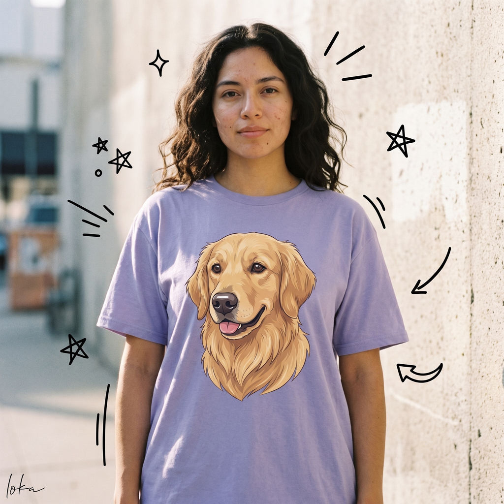 Playera Personalizada con Ilustración de tus Mascotas | 1 a 5 Mascotas | LOKA