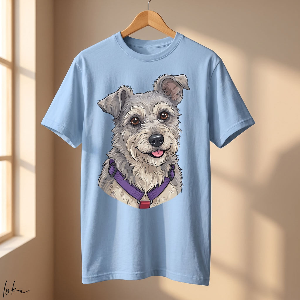 Playera Personalizada con Ilustración de tus Mascotas | 1 a 5 Mascotas | LOKA