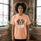 Playera Personalizada con Foto de tu Mascota | Acuarela + Nombre | LOKA