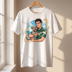 Playera Personalizada con Retrato Anime | Personas y perros | LOKA