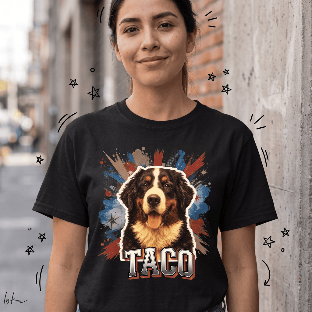 Playera Personalizada con Foto de tu Perro | 9 Estilos | LOKA