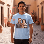 Playera Personalizada con Retrato 3D | Personas y Perros | LOKA