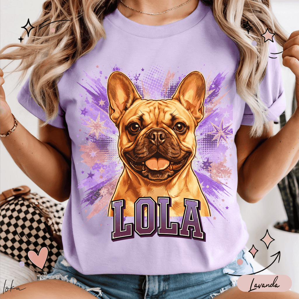 Playera Personalizada con Foto de tu Perro | 9 Estilos | LOKA