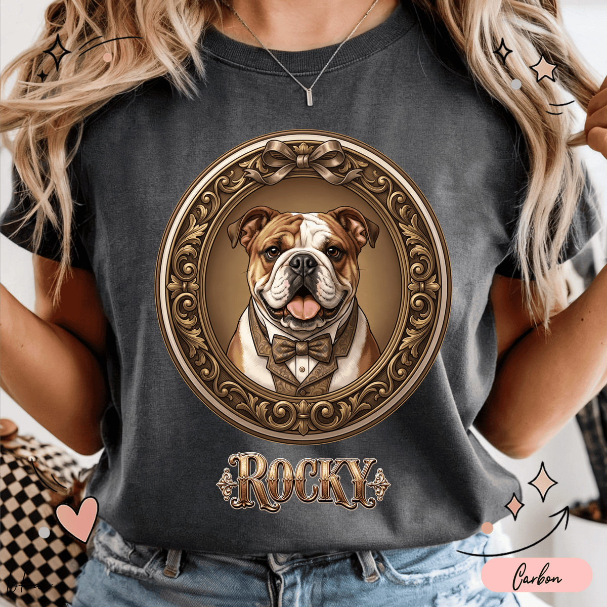 Playera Personalizada con Retrato de tu Mascota | Retrato de Época | LOKA