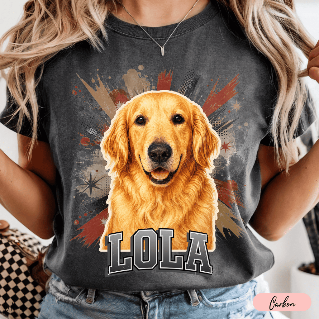Playera Personalizada con Foto de tu Perro | 9 Estilos | LOKA