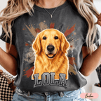 Playera Personalizada con Foto de tu Perro | 9 Estilos | LOKA