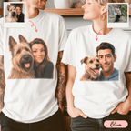 Playera Personalizada con Retrato 3D | Personas y Perros | LOKA
