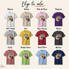 Playera Personalizada con Retrato Anime | Personas y perros | LOKA