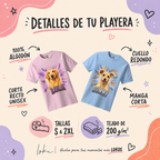 Playera Personalizada con Foto de tu Perro | 9 Estilos | LOKA